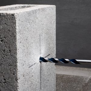 5 PC CARBIDE HAMMER DRILL BIT SET