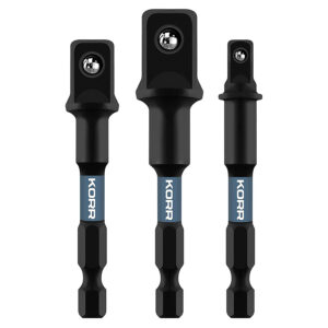 3 PC IMPACT SOCKET ADAPTER SETS