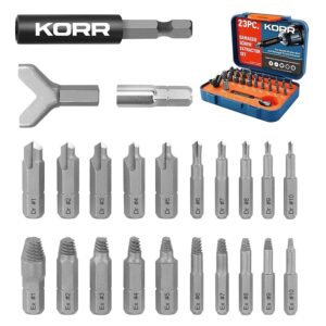 22 PC SCREW EXTRACTOR SET