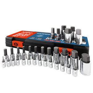 32 PC SAE & METRIC HEX BIT SOCKET SET
