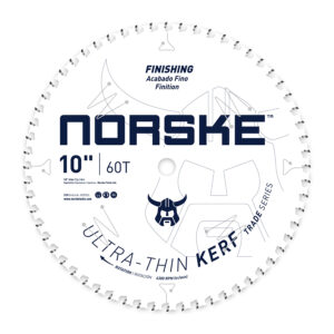 THIN-KERF FINISHING