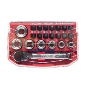 23 PC SOCKET & SCREWDRIVER BIT SET