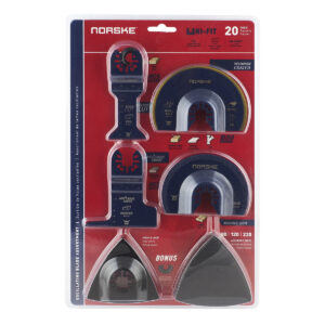 20 PC OSCILLATING ACCESSORY SET