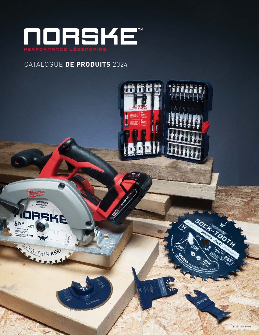 Product Catalog (French)